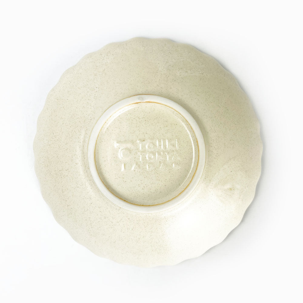 Dish Kiku White (5"D) image 1