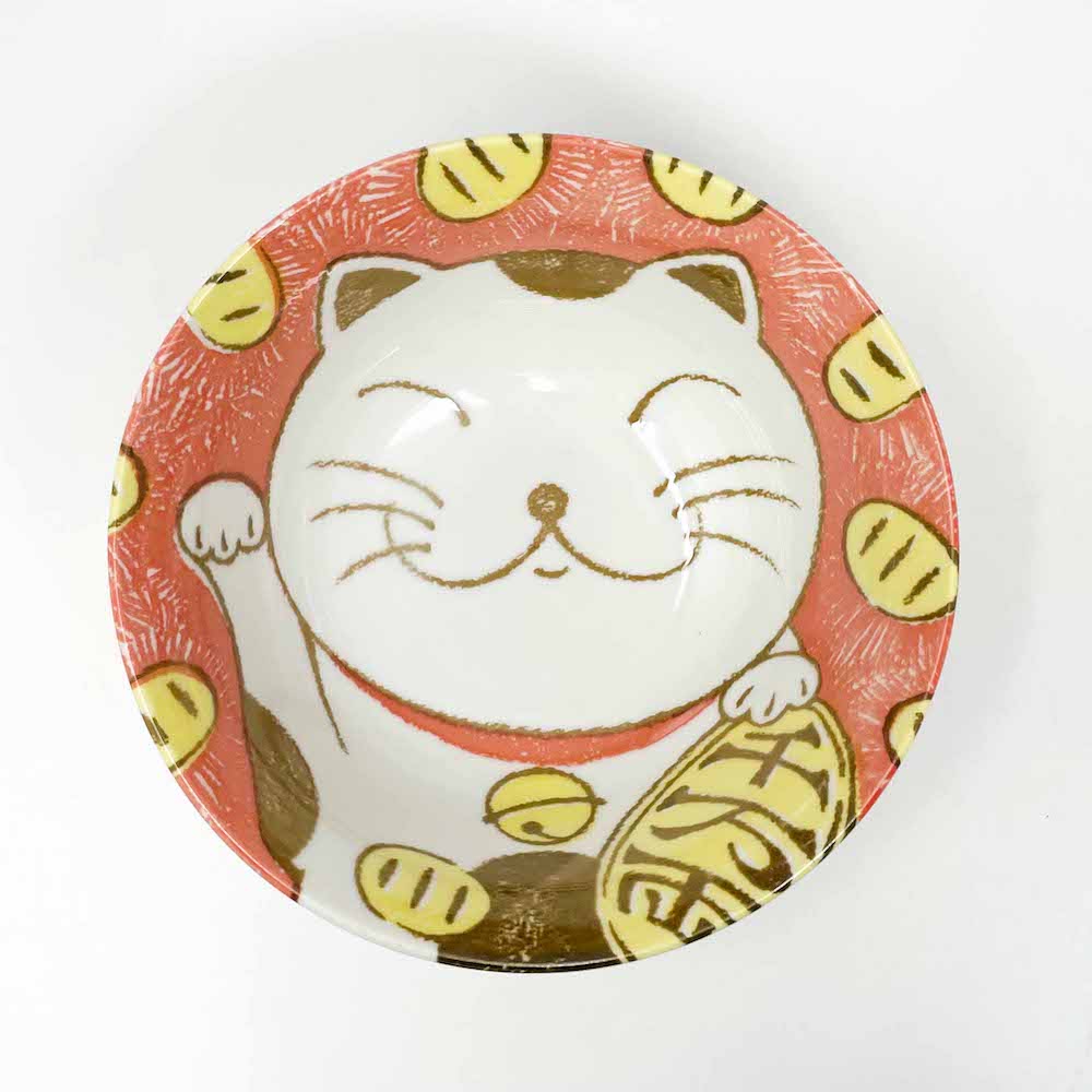 Senmanryo Cat Red Tayo Bowl (6"D) image 4