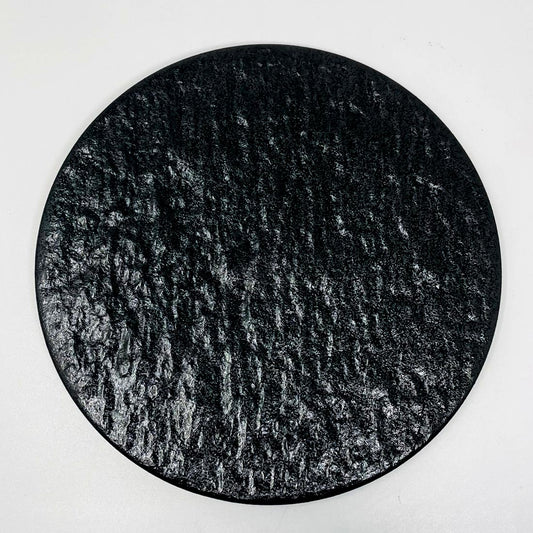 Plate Black Petora (10"D) image 0