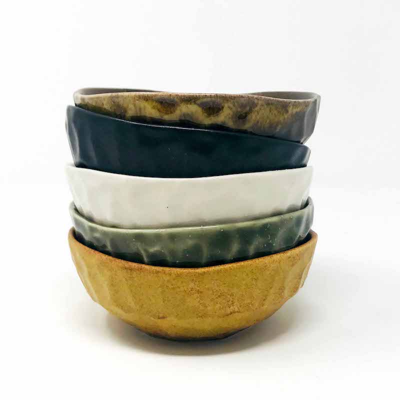 Kobachi Bowl Set of 5 Zen/Goyunomai image 3