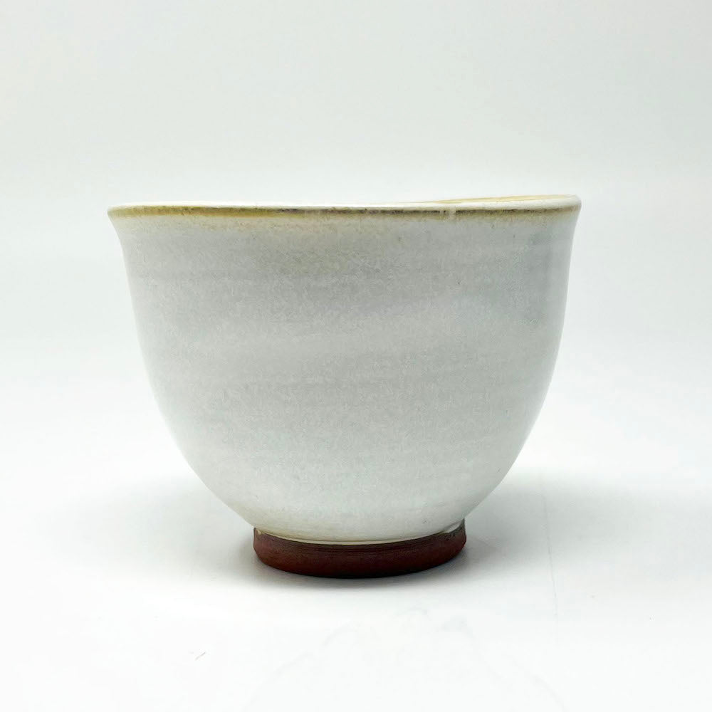 Tea Cup White Higashiyama-Yaki (4.5oz) image 5