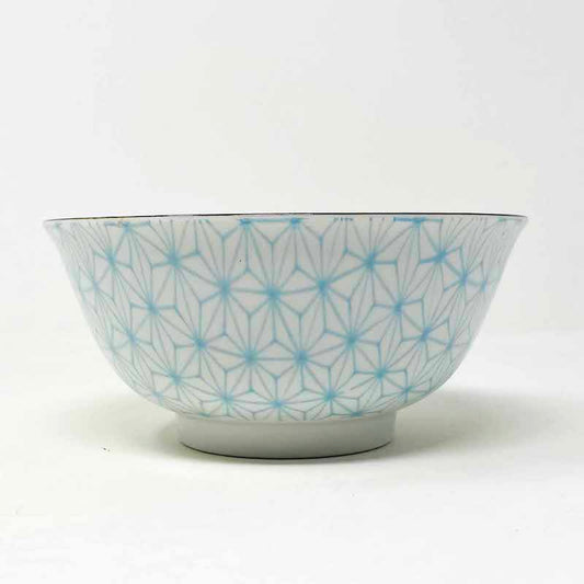 Asanoha Light Blue Tayo Bowl (6"D) image 1