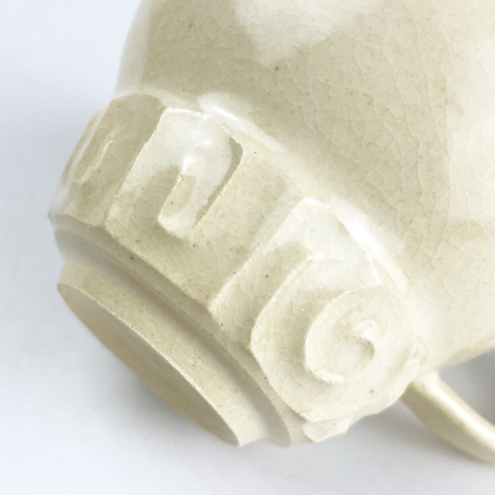 Mug White Jyomon (6oz) by Yasuko Maeda image 2