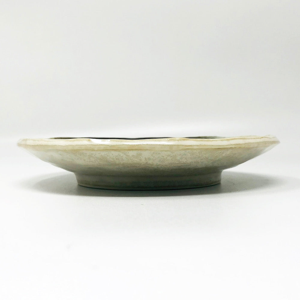 Small Dish Aosabi Nagashi (6.5"D) image 3