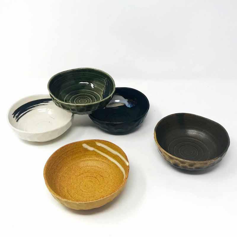 Kobachi Bowl Set of 5 Zen/Goyunomai image 1