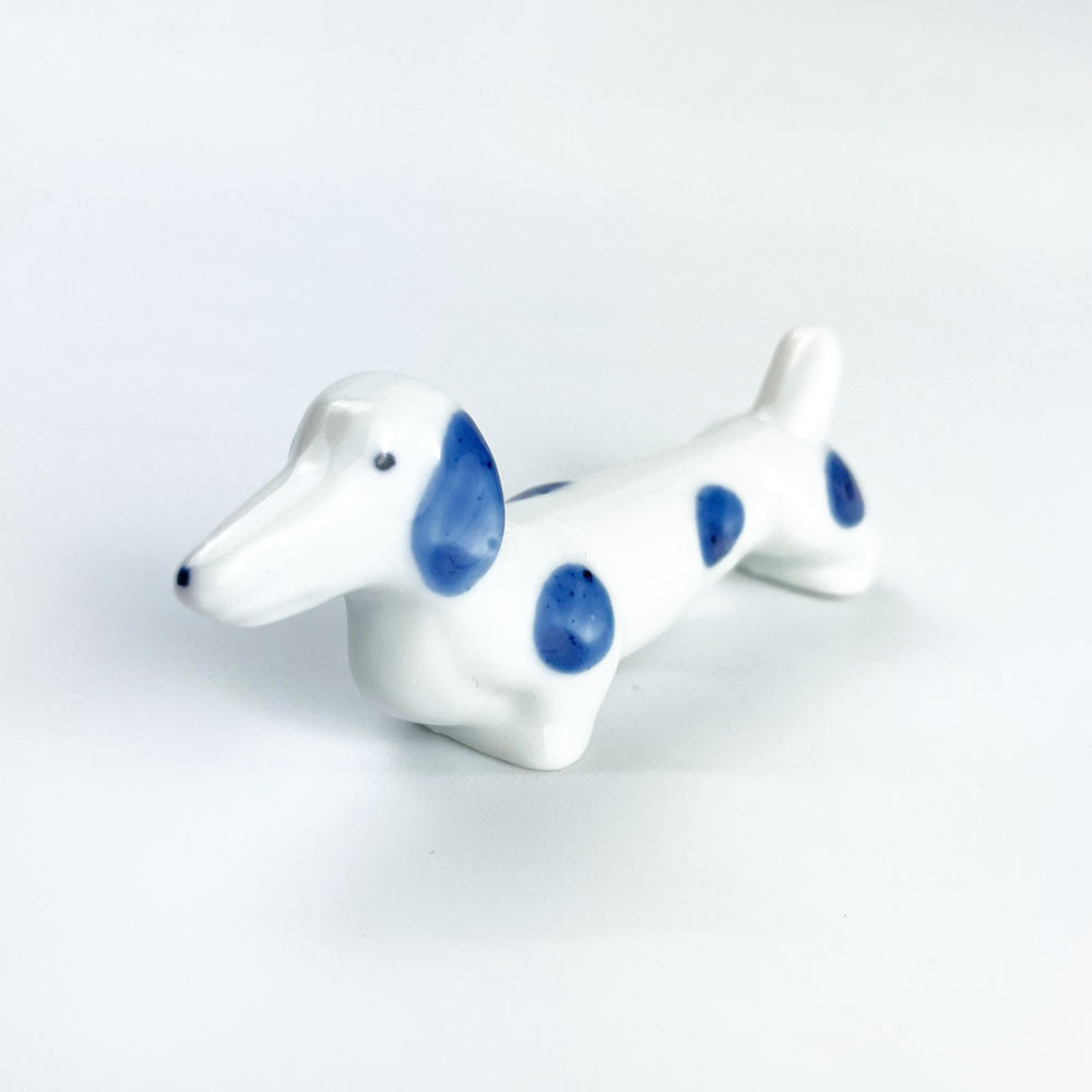 Chopstick Rest Dog Blue (3" x 0.75") image 3