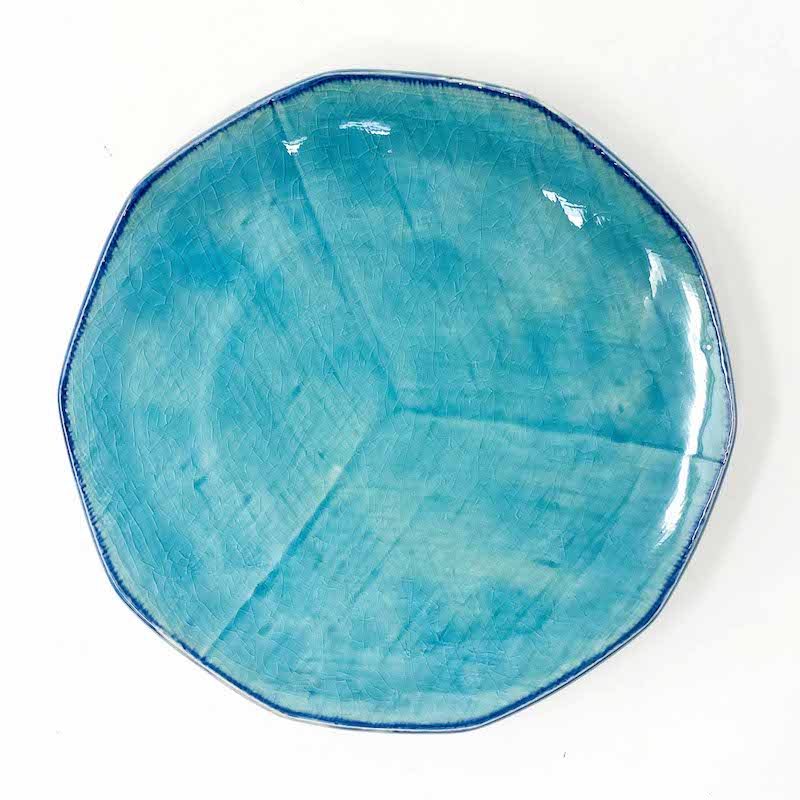 Plate Turquoise (7.5"D ) image 0