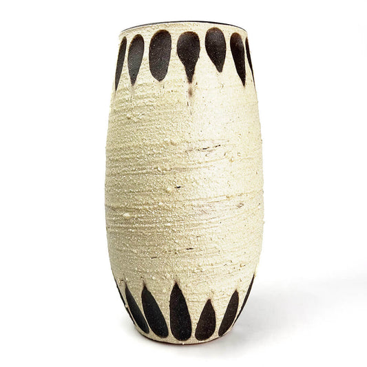 Shigaraki White Clay Vase (11.75"H) image 1