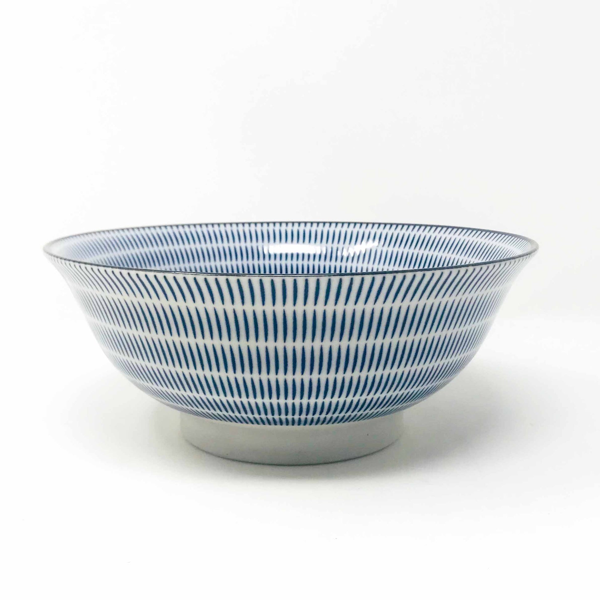 Ramen Bowl Tochiri Blue (8.25″D) image 0