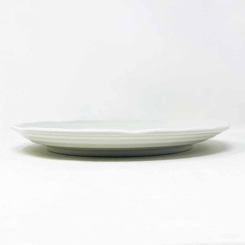 White Kobiki Plate  (11.5"D) image 3