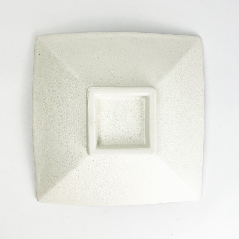 SQ. Shallow Bowl White (7.25"D) image 5