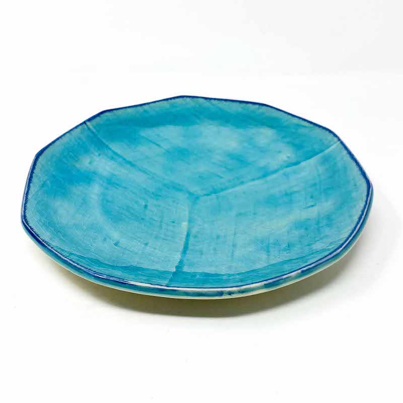 Plate Turquoise (7.5"D ) image 3