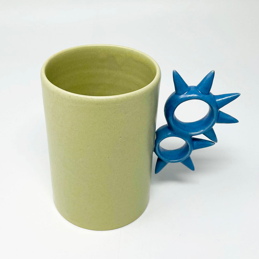 Mug Green Medium (12.5oz) by Takunobu Sawada image 1