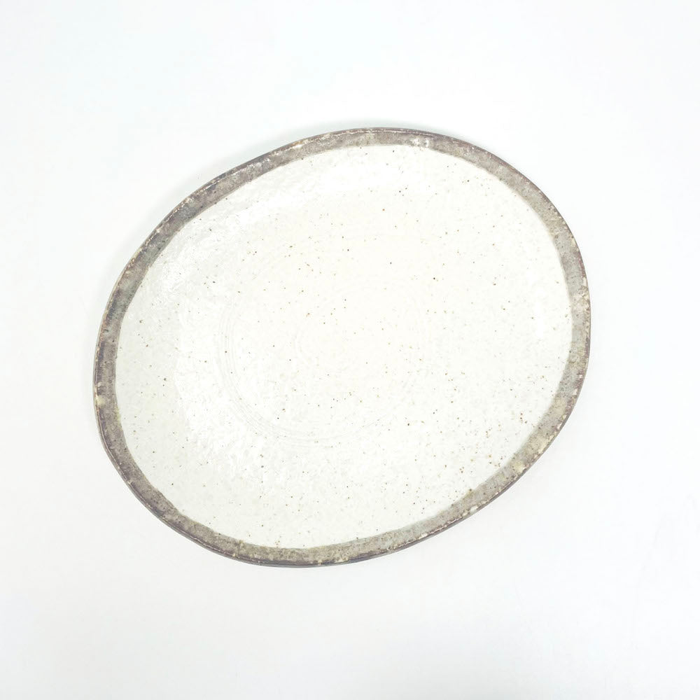 Oval Plate Shirokaratsu Small (7"x5.75") image 5