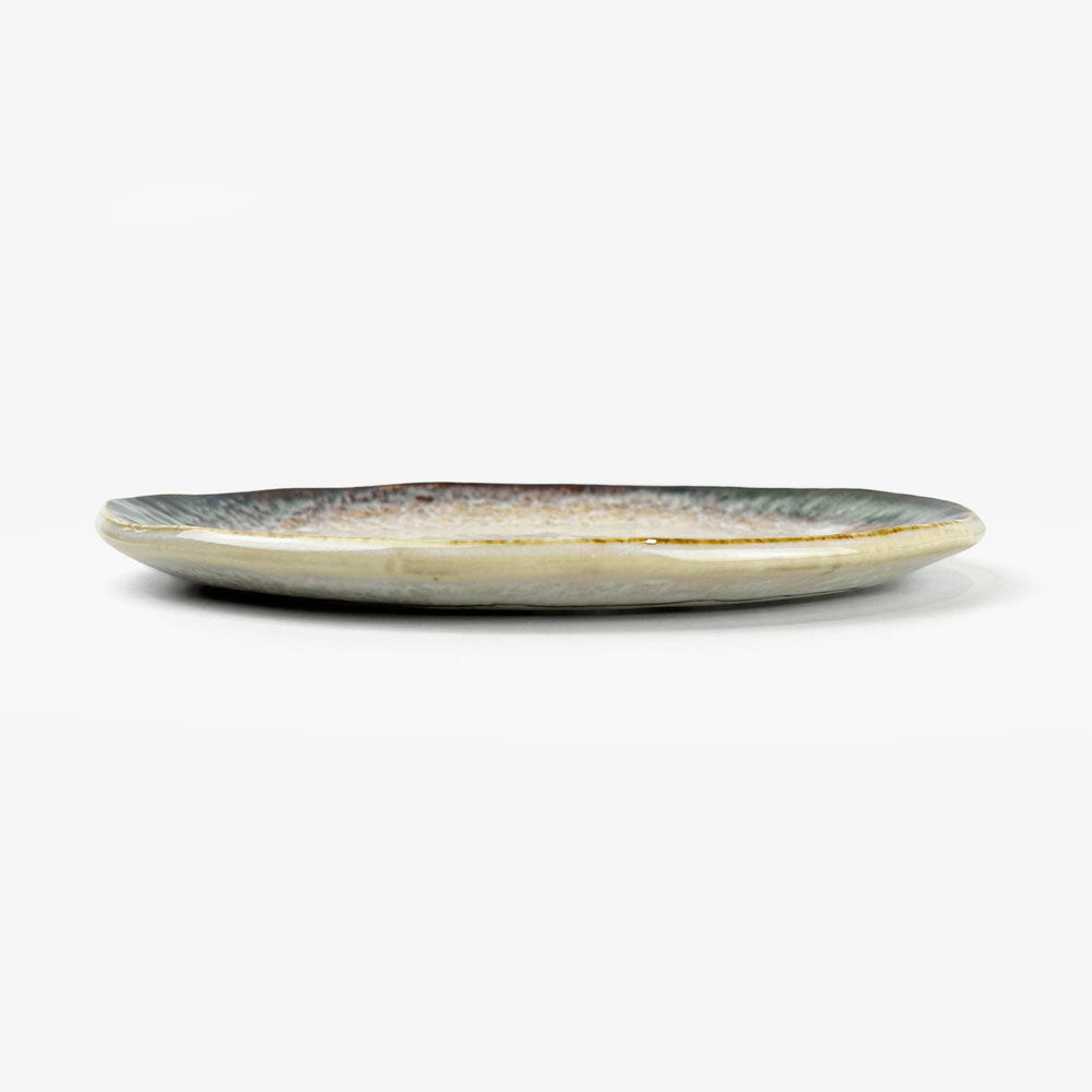 Oval Plate Small Shirokinyo (7" x 5.75") image 3
