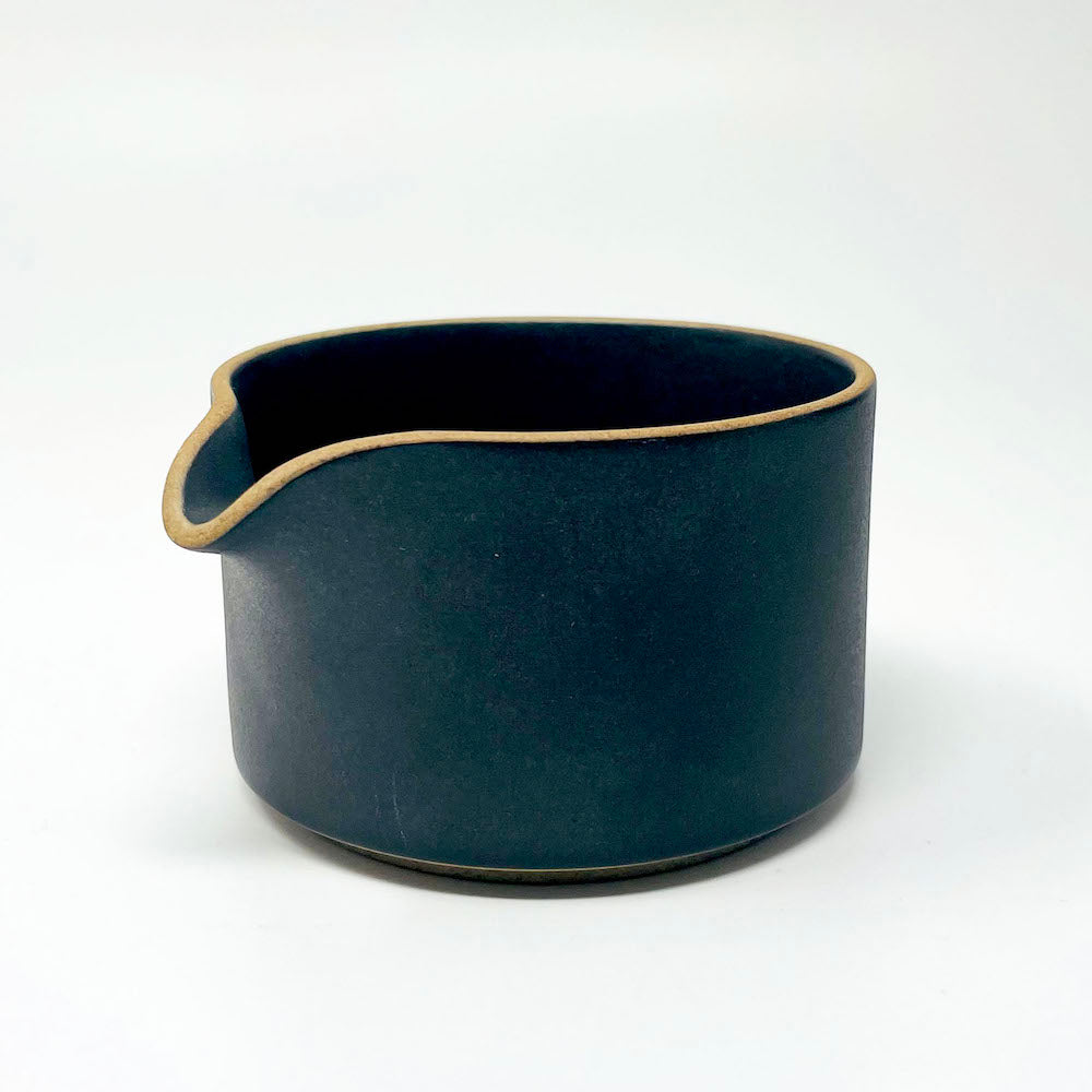 Hasami Porcelain Creamer - Black image 2