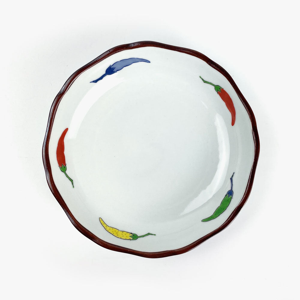 Arita Plate Karashi (5.5"D) image 0