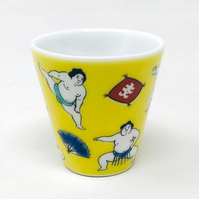 Kutani Sake Cup Sumo (1.5 fl.oz) image 6