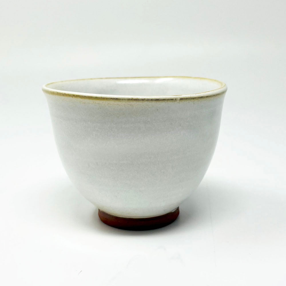Tea Cup White Higashiyama-Yaki (4.5oz) image 2