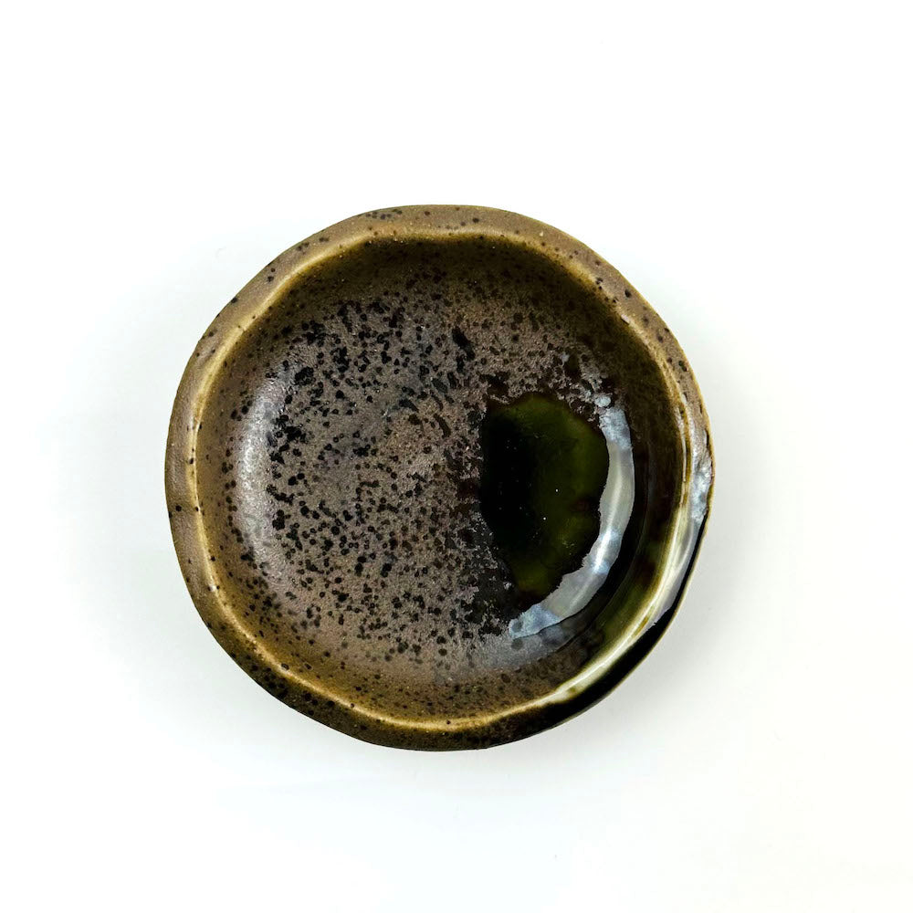 Sauce Dish Sabi Oribe (3"D) image 4