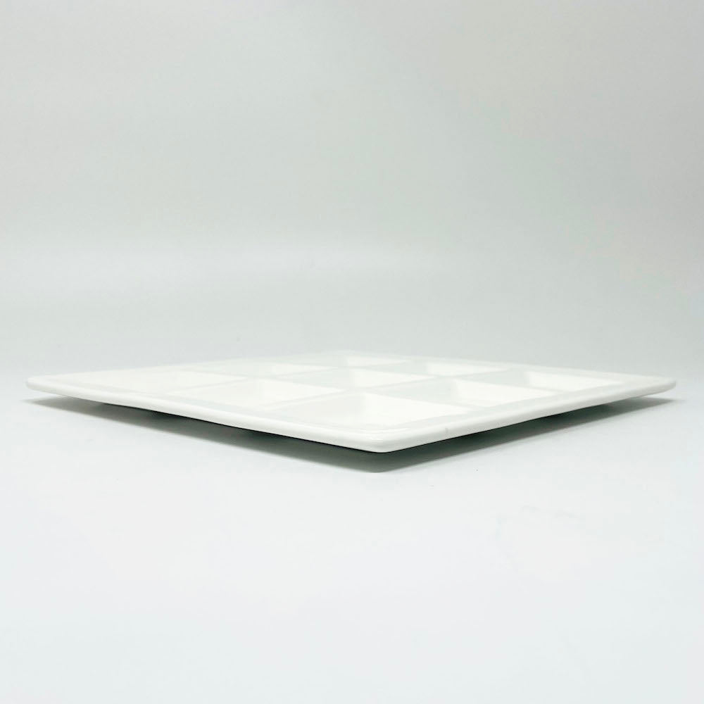 9 Div. Plate White (8.5"x0.5") image 5