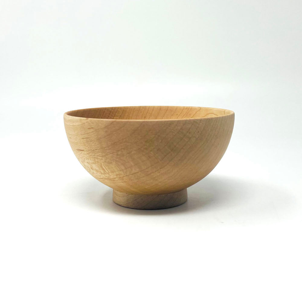 Wooden Soup Bowl Kids (4"D) image 6