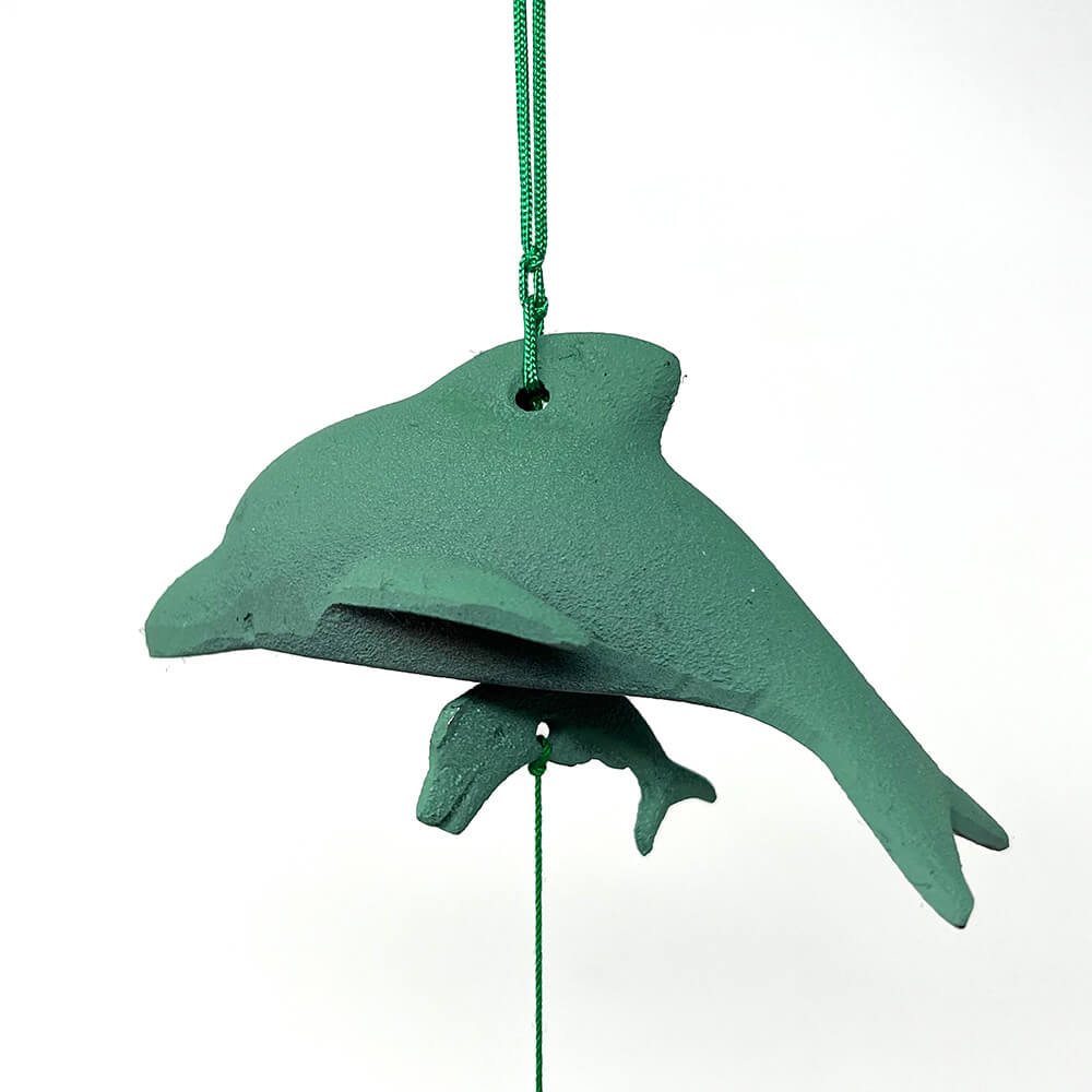 Cast Iron Wind Chime Dolphin image 0