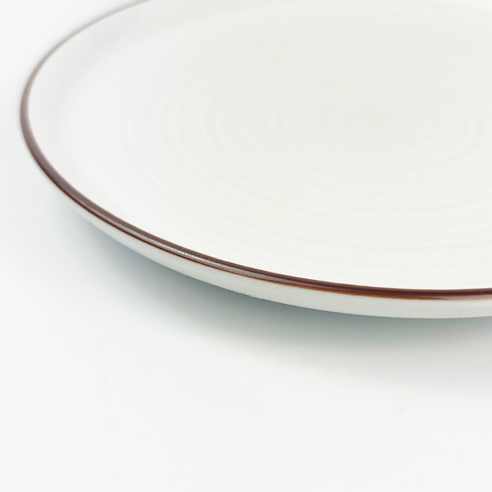 Arita Hakusan Hakuji Sendan Plate (6.25"D) image 4