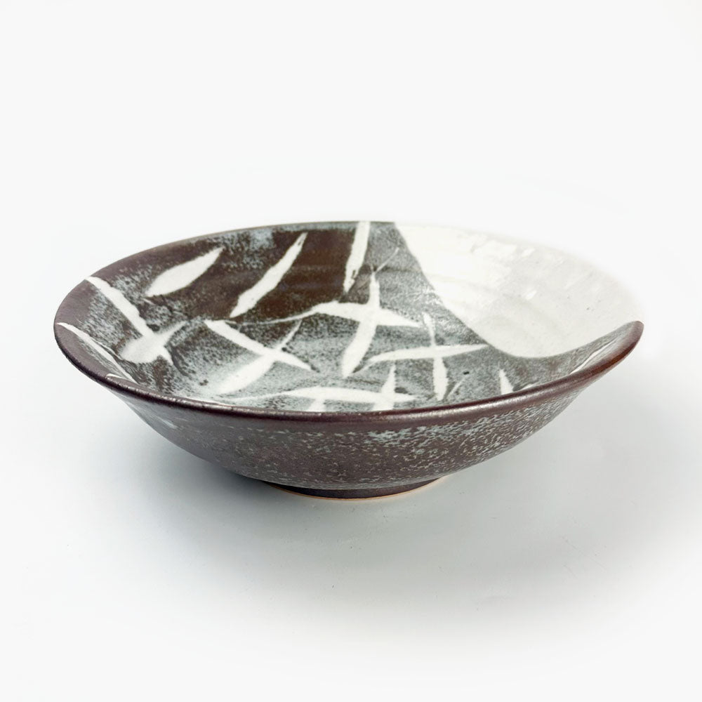 Bowl Shino Sasa (10"D) image 0