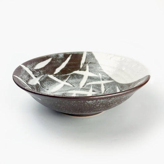 Bowl Shino Sasa (10"D) image 0