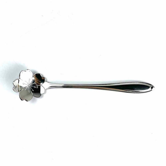 Stainless Spoon Sakura (5"L) image 1