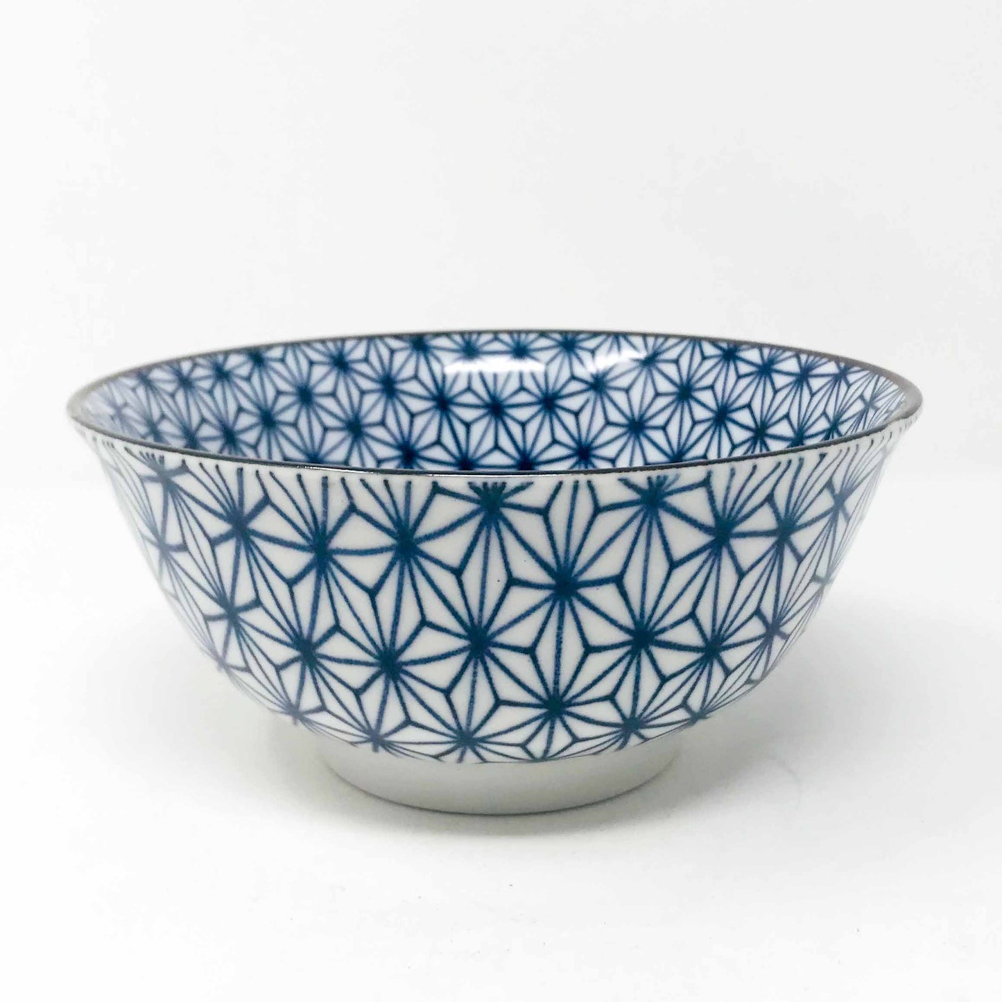 Asanoha Blue Tayo Bowl (6"D) image 0