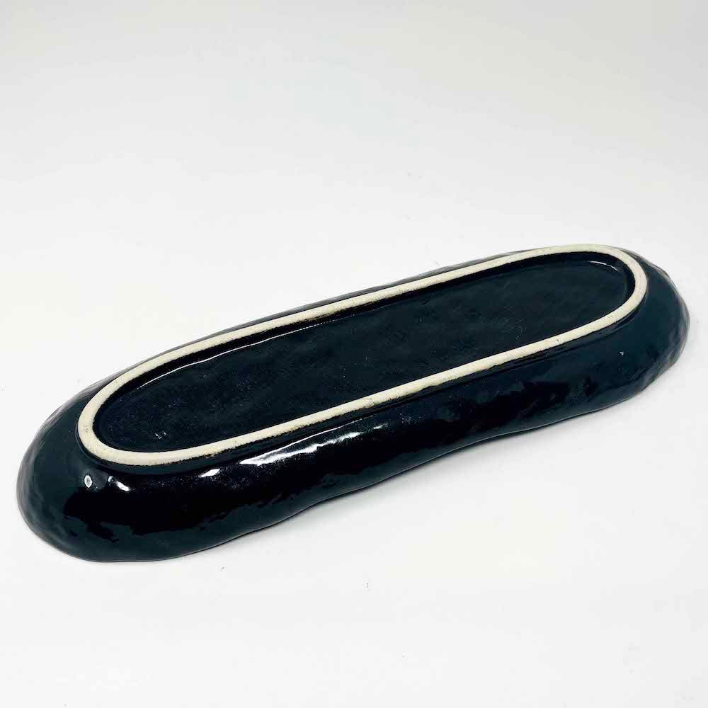 Oval Plate Tenmoku (13") image 3