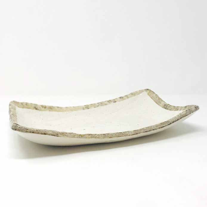 Rec.Plate Shiro Karatsu (10.5" x 6.5") image 3