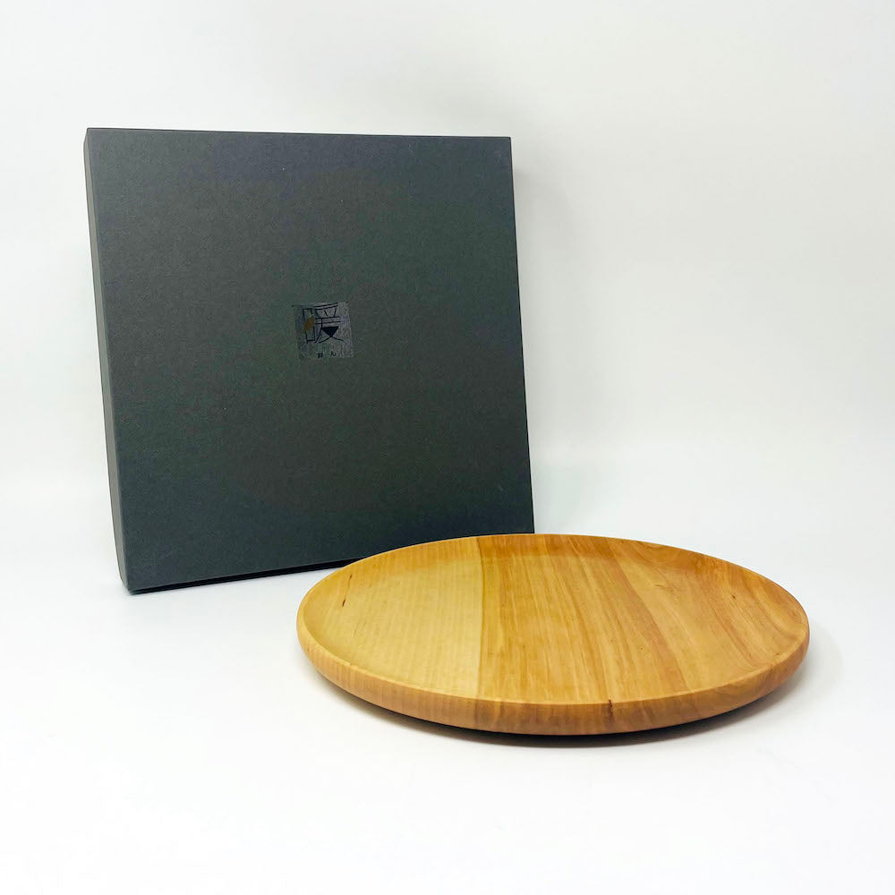 Wooden Plate Japanese Maple (9.5"D) image 0