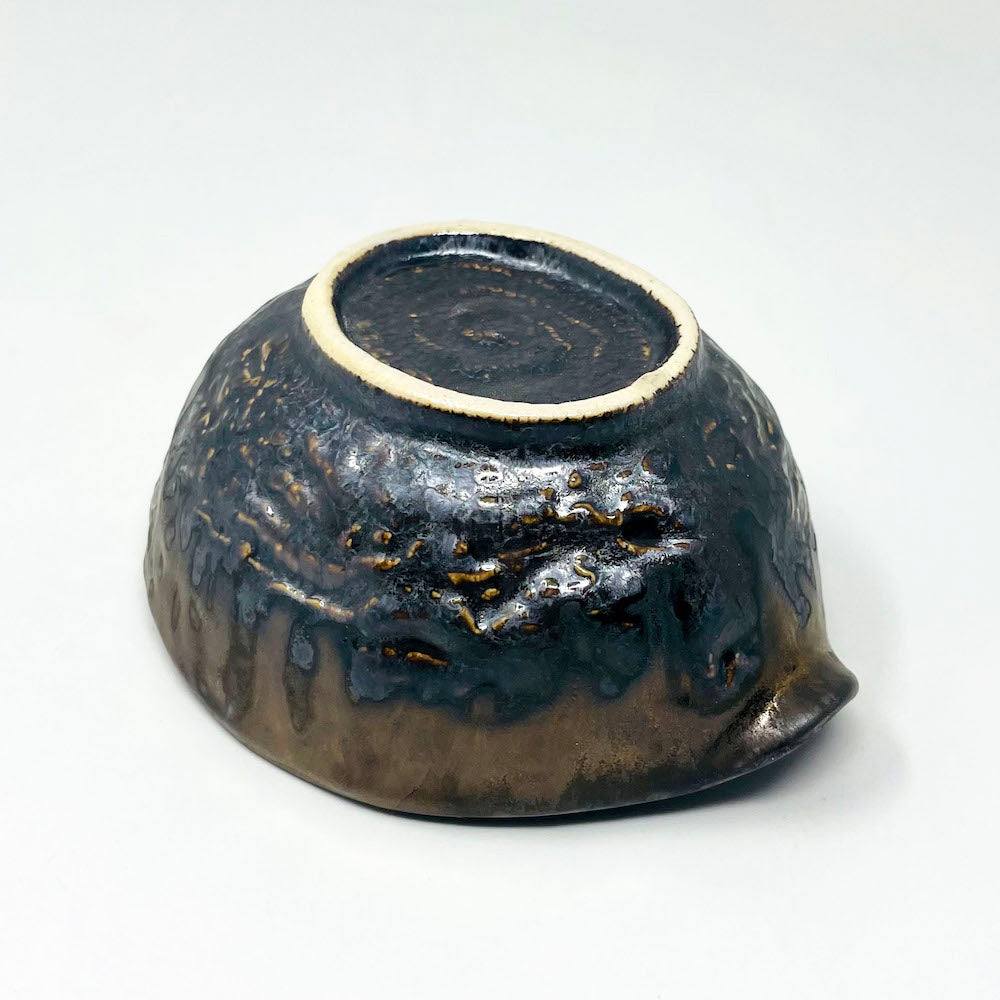 Katakuchi Bowl Kujyaku (4.5"x3.5") image 5
