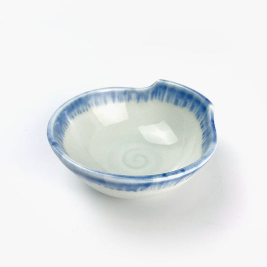 Tonsui Dish Blue and White (4.25"D) image 0