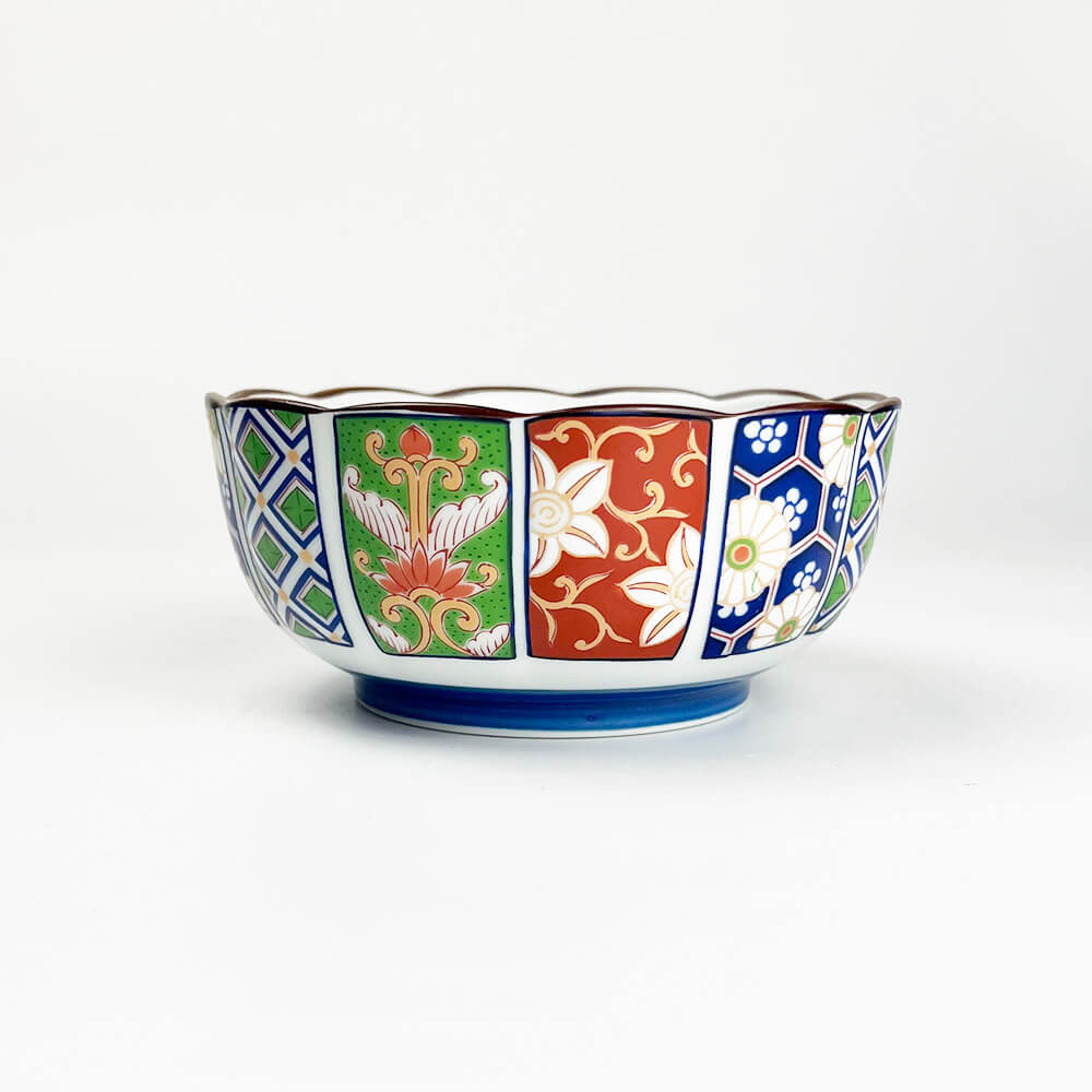 Arita Koimari Chrysanthemum Kobachi Bowl Set of 5 image 5