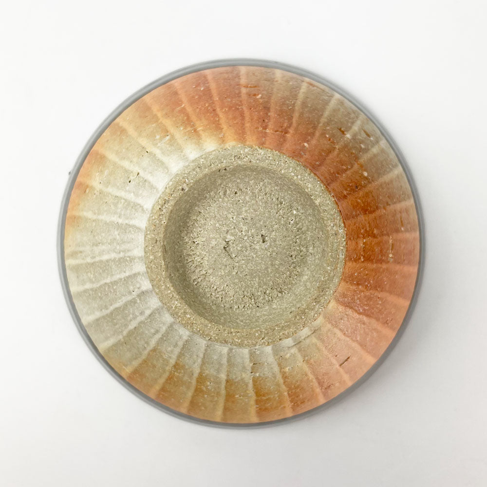 Tetote Small Bowl Brown (4.5"D) by Keishuugama image 3