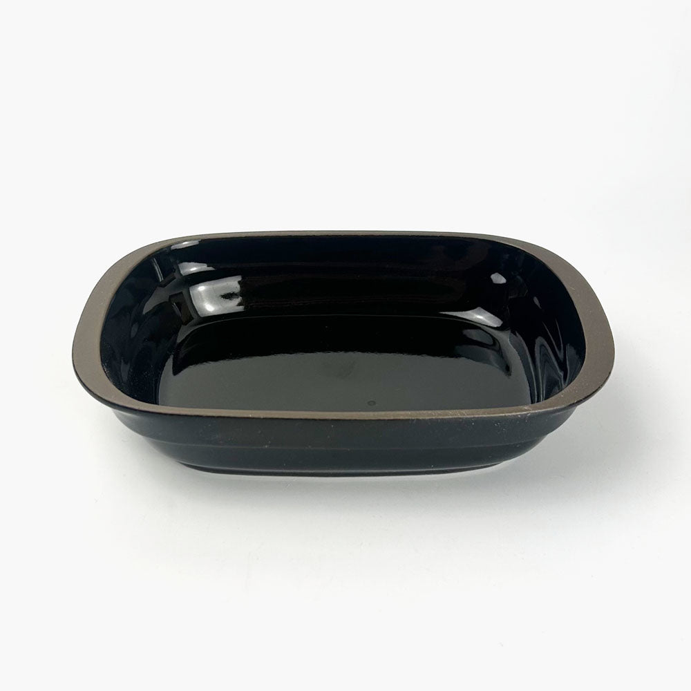 Oven Safe Gratin Dish Black (5" x 7.25") image 1