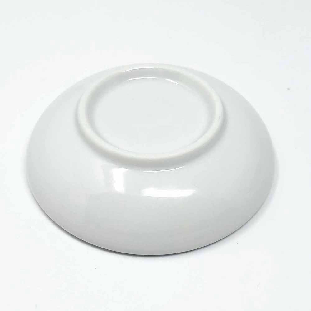 Small Dish Kushime Tokusa Shiro  (3.25"D) image 4