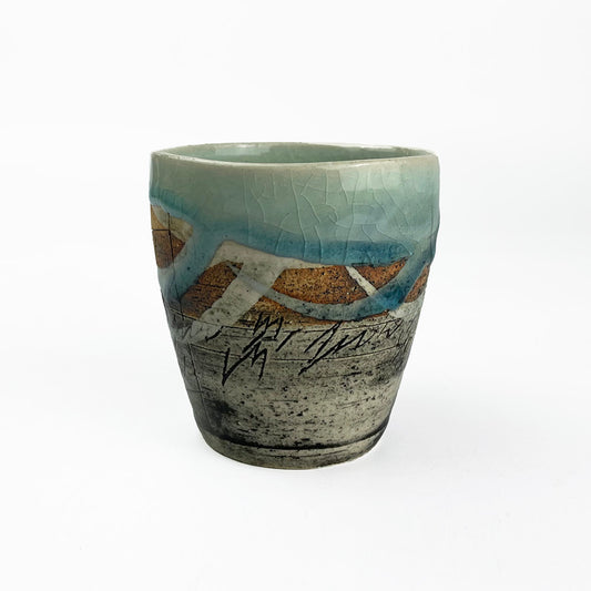 Cup Senkoku Blue (7oz) image 0