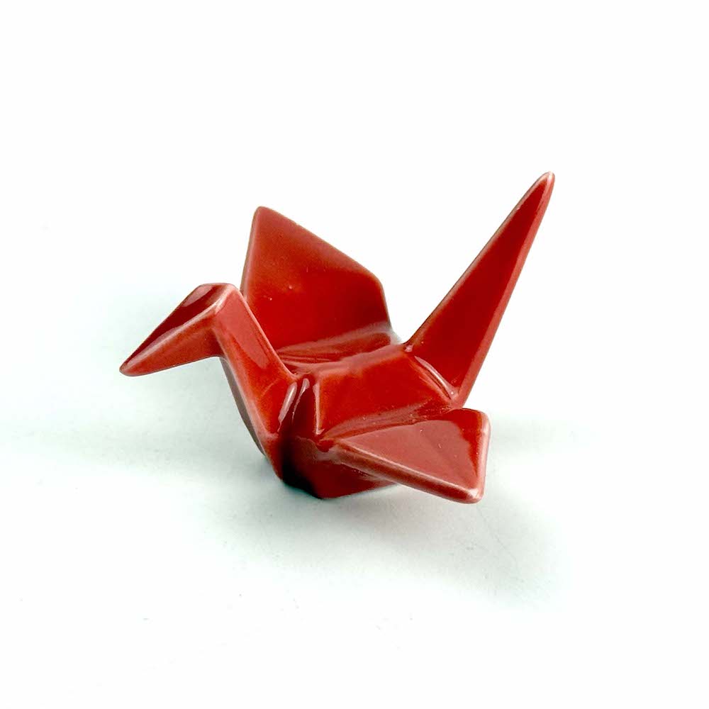 Chopstick Rest - Crane Red image 0