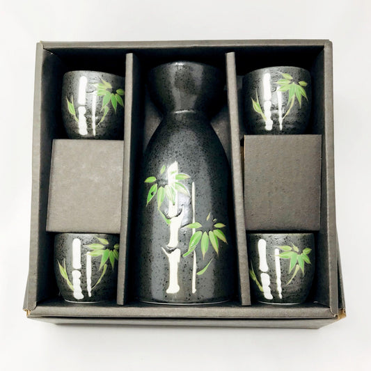 Sake Set 1:4 Bamboo Tree image 1