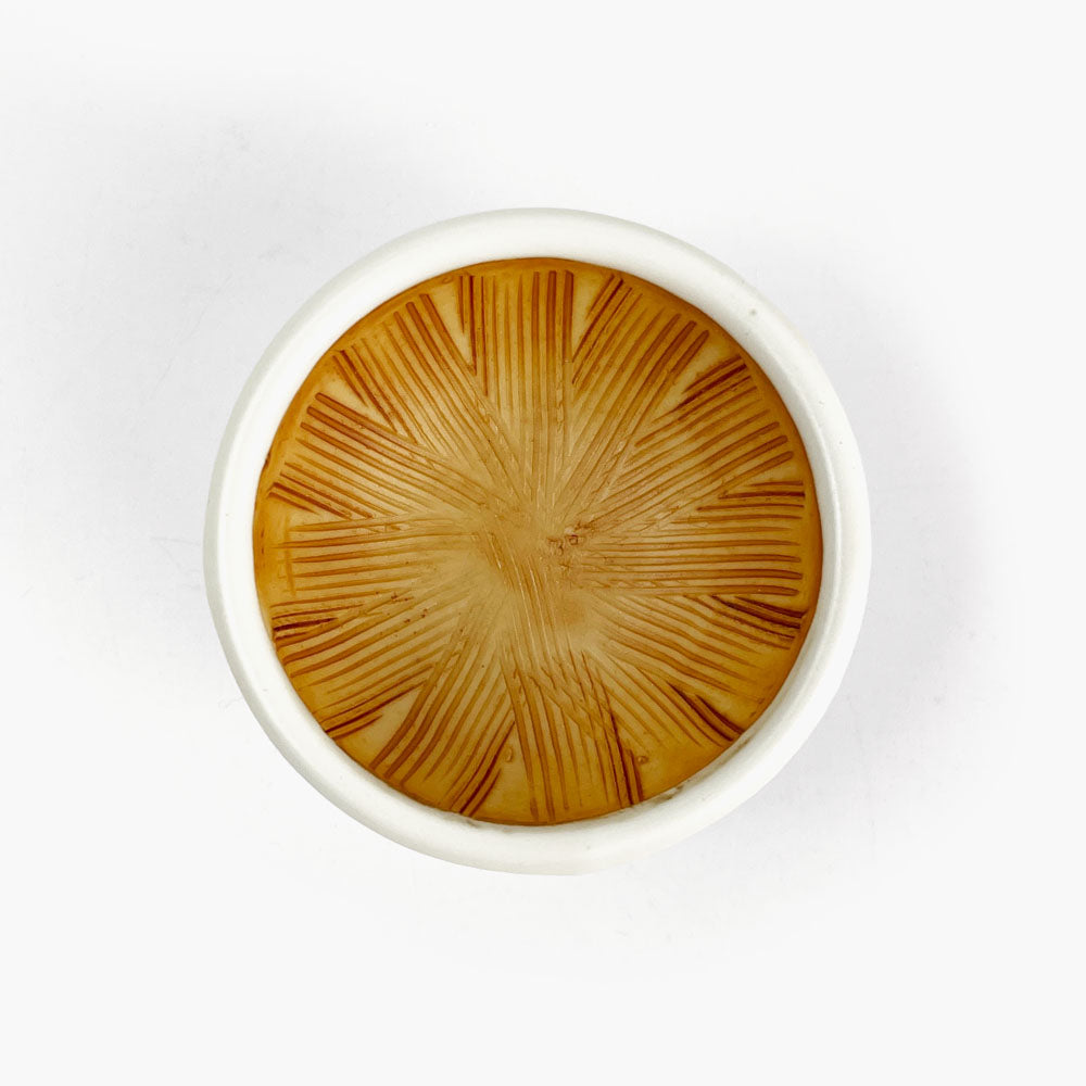 Small Chinmi Dish White (2.5"D) image 2