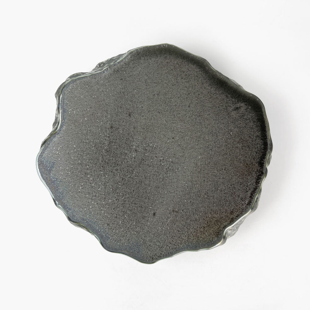 Plate Rock Black (6"D) image 2