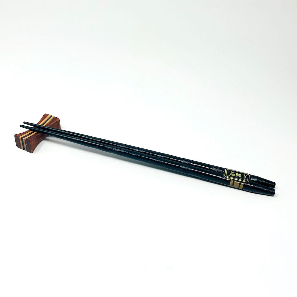 Wooden Chopstick Rest Tsuzumi  (1.5"x0.75") image 3