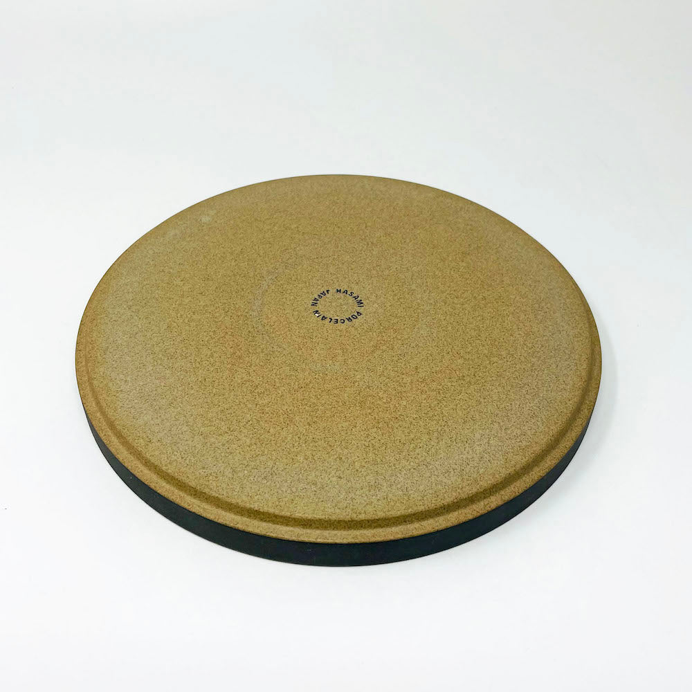 Hasami Porcelain Plate (8.75"D) - Black image 3