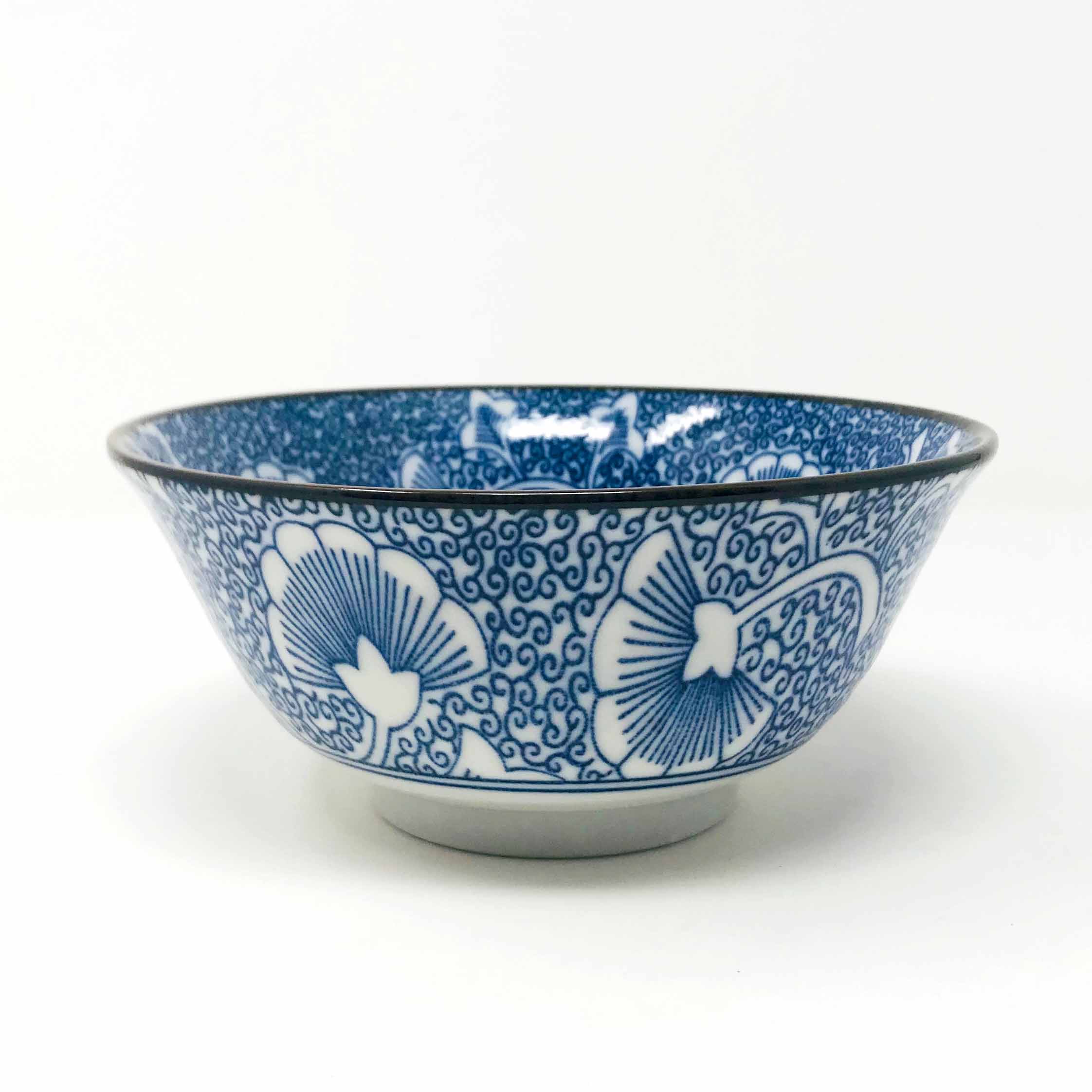 Tayo Bowl Ginkgo Blue (6″D)