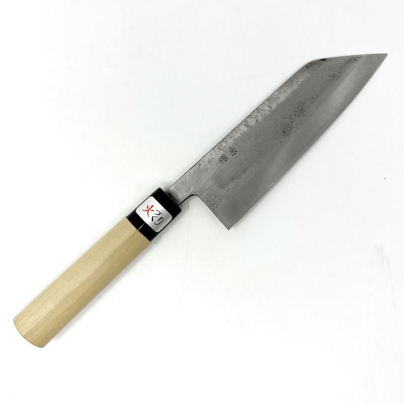 Handmade Japanese Santoku Knife by Teruyasu Fujiwara